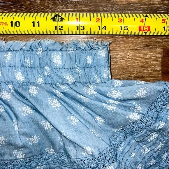 ❌SOLD❌ aerie Rock N Ruffle Mini Skirt, Size L - Picture 6 of 9